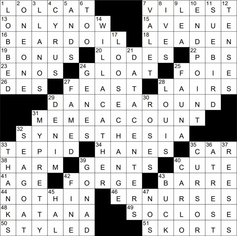 0520 23 NY Times Crossword 20 May 23 Saturday NYXCrossword