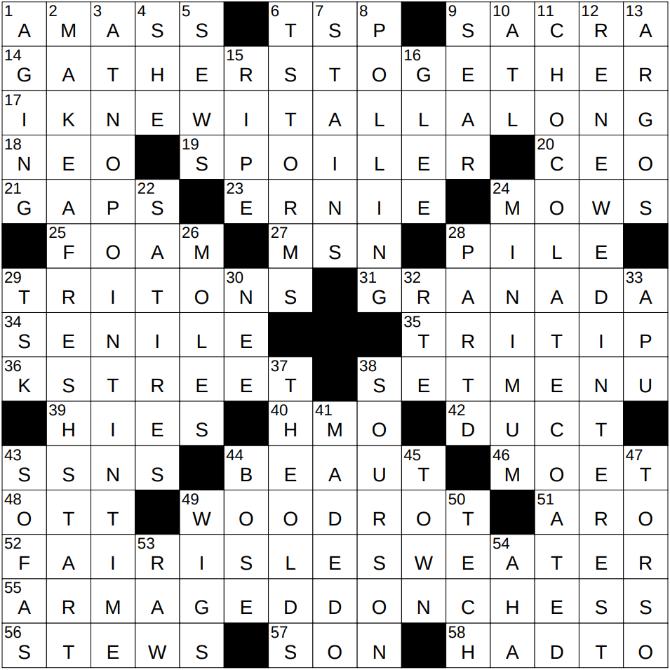 fuse crossword clue