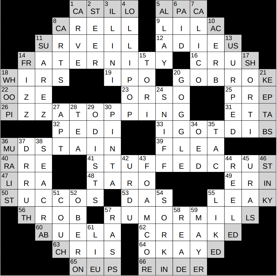 nyt seattle times crossword