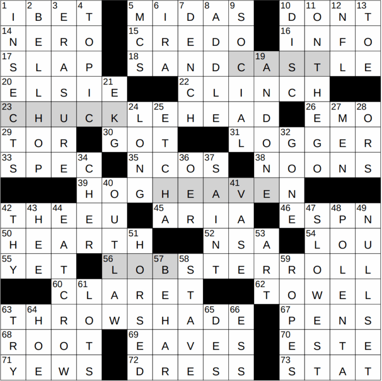 0909 24 NY Times Crossword 9 Sep 24 Monday NYXCrossword