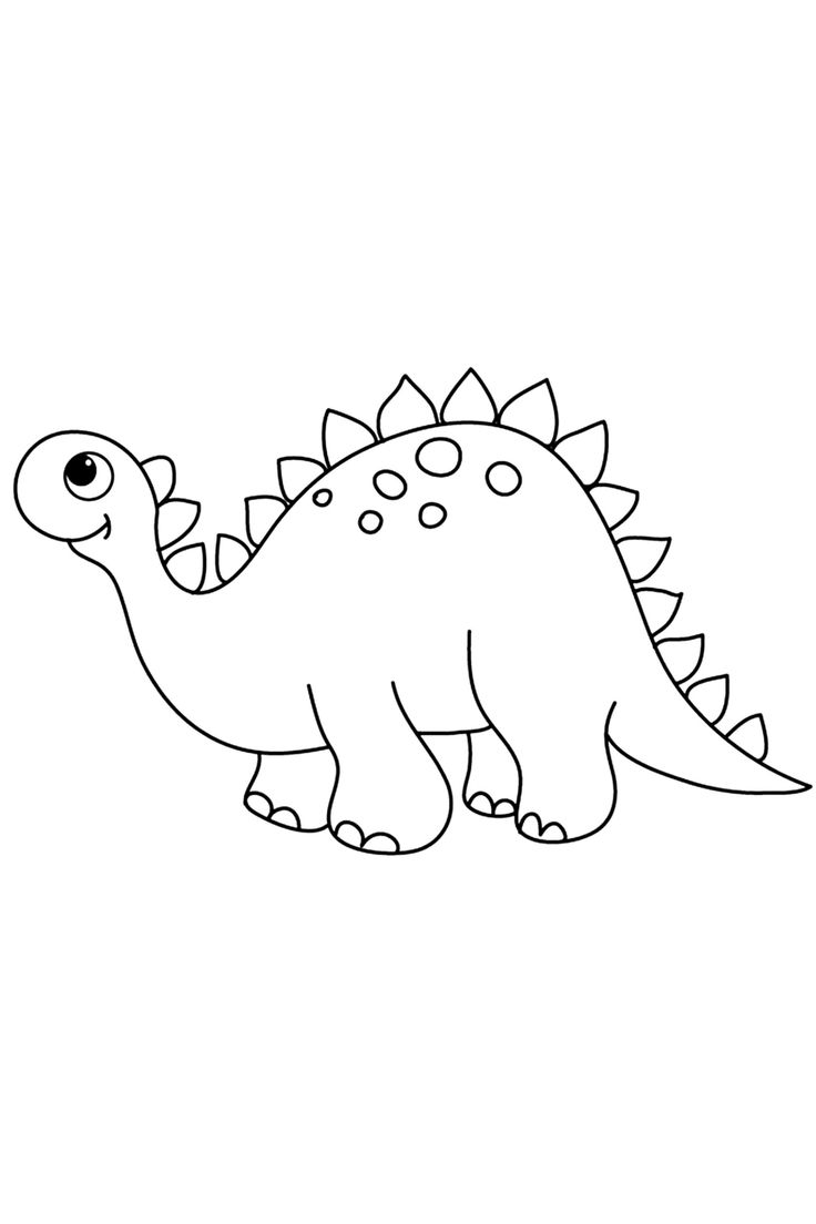 100 Dinosaur Coloring Pages For Kids