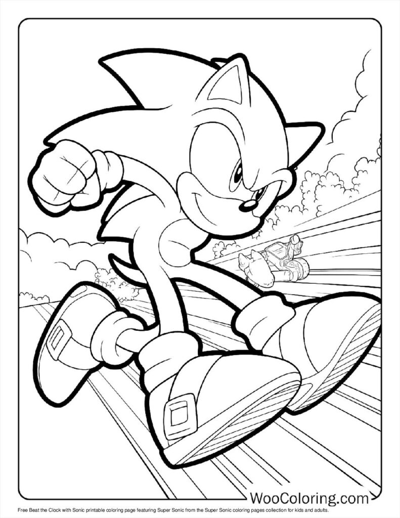 100 Super Sonic Coloring Pages Free PDF To Print Woo Coloring 100 Super Sonic Coloring Pages Free PDF To Print Woo Coloring
