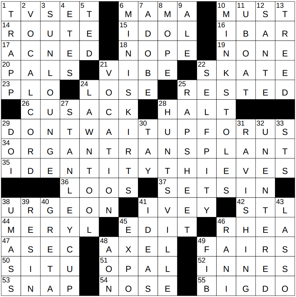 hound crossword clue