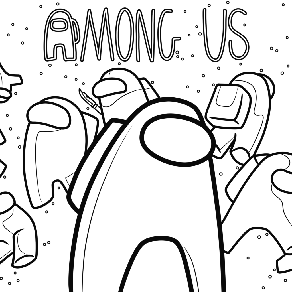 11 Among Us Coloring Pages Free And Printable  11 Among Us Coloring Pages Free And Printable