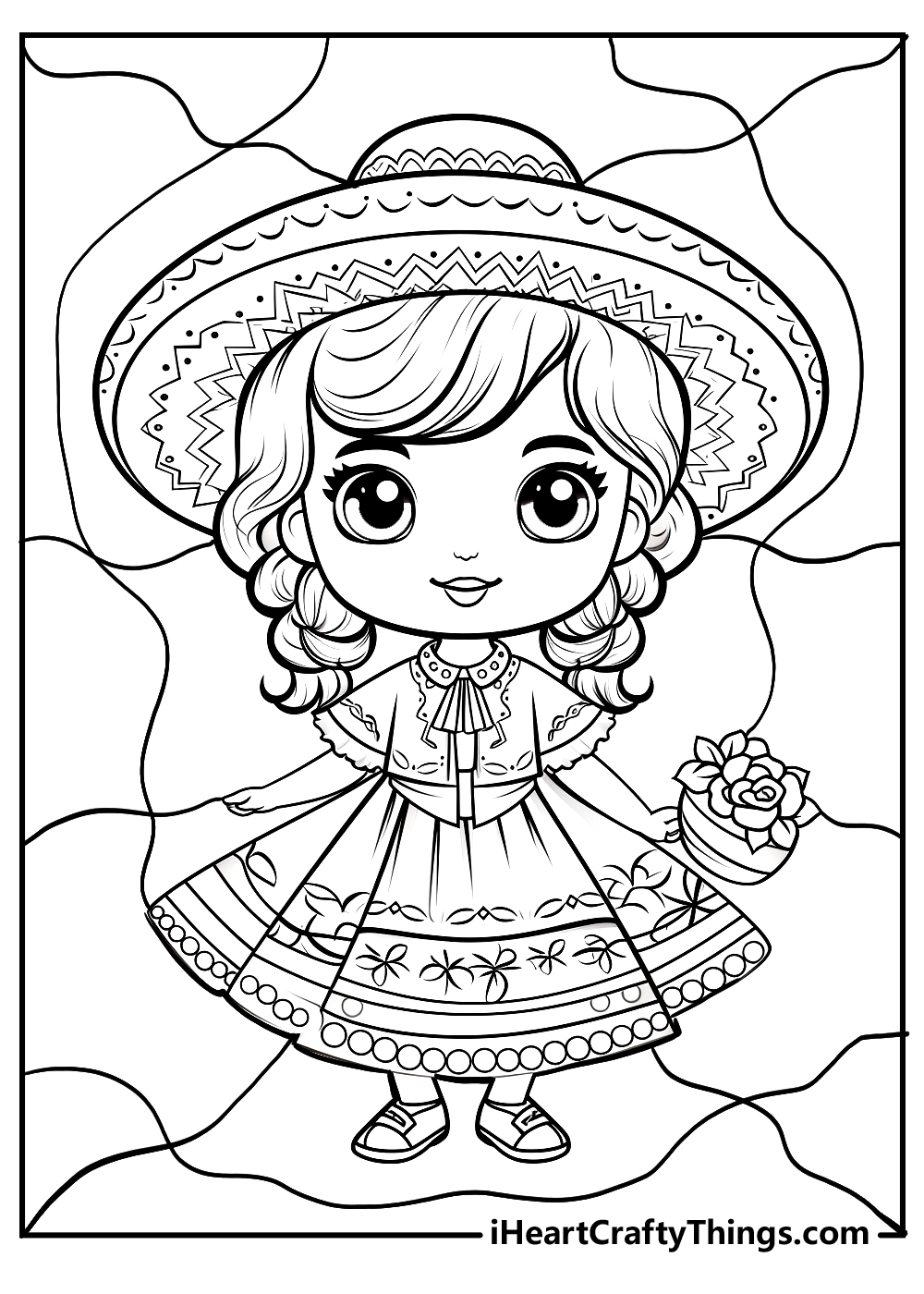 15 Cinco De Mayo Coloring Pages 100 Free Printable PDFs  15 Cinco De Mayo Coloring Pages 100 Free Printable PDFs