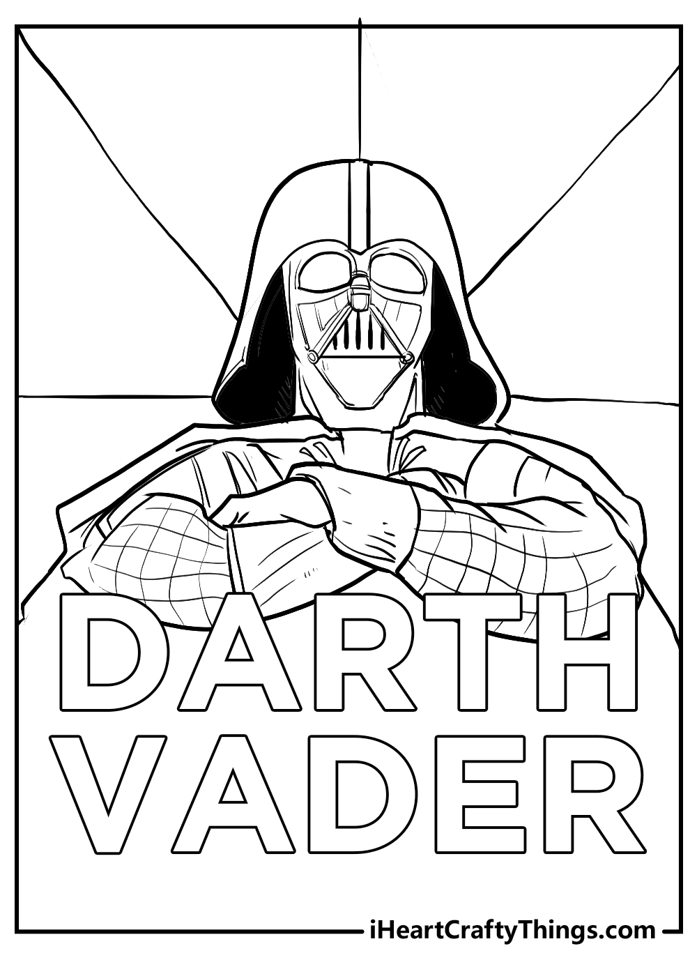 15 Darth Vader Coloring Pages Easy Free To Print PDF  15 Darth Vader Coloring Pages Easy Free To Print PDF