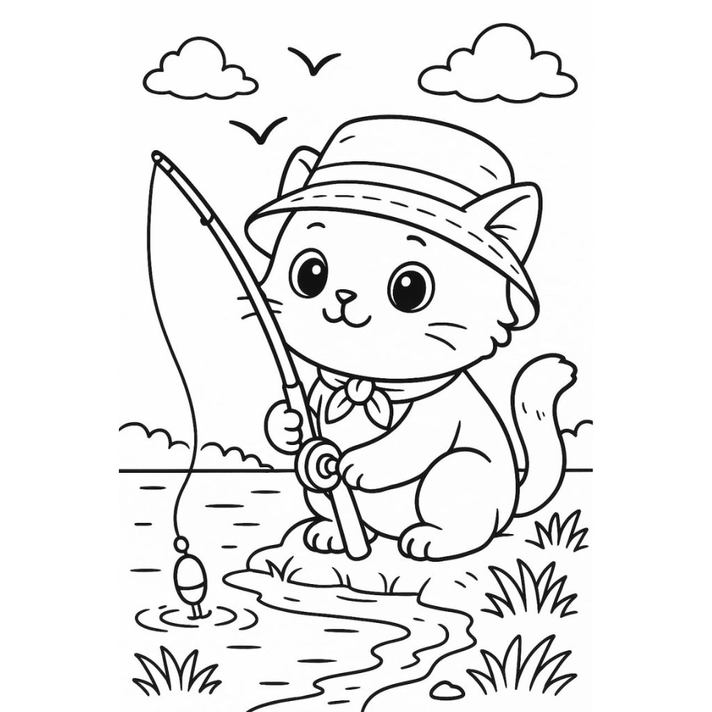 cats coloring pages