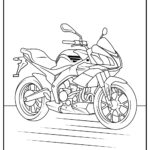 15 Motorcycle Coloring Pages 100 Free Printables 