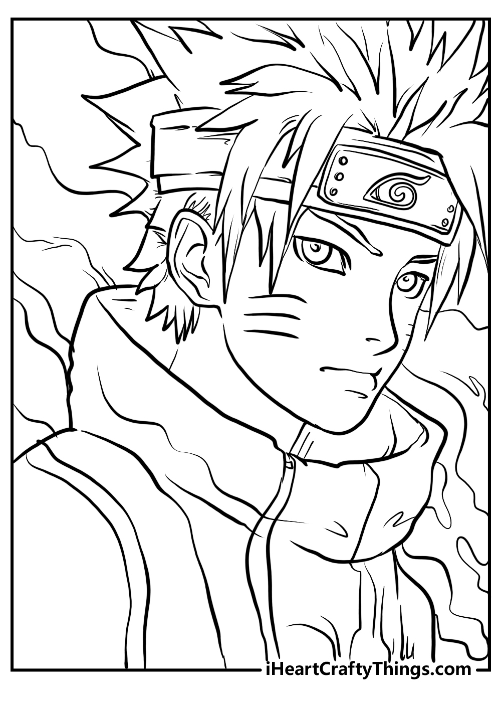 naruto coloring pages