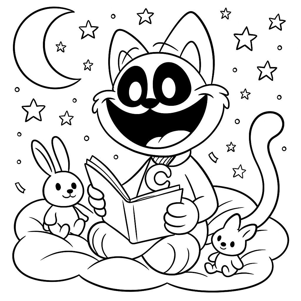 catnap coloring pages catnap coloring pages