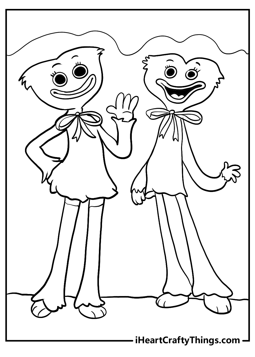 poppy playtime coloring pages