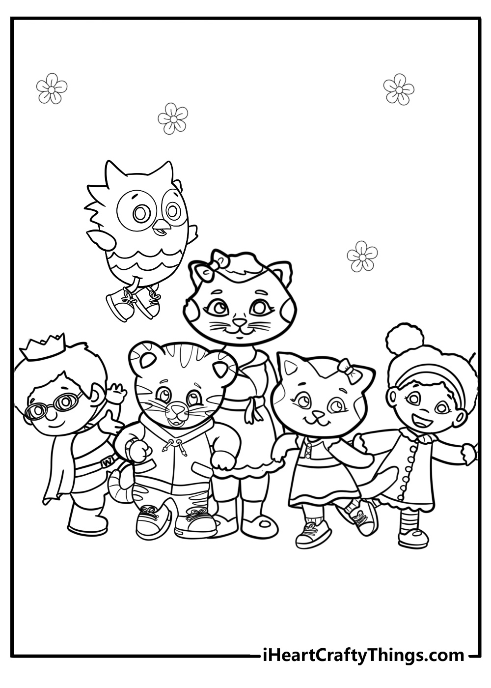 17 New Daniel Tiger Coloring Pages 100 Free To Print  17 New Daniel Tiger Coloring Pages 100 Free To Print