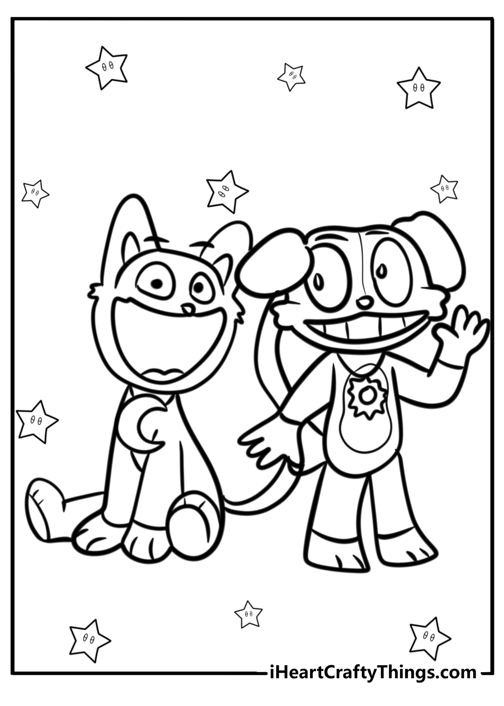 18 New CatNap Coloring Pages 100 Free To Print 18 New CatNap Coloring Pages 100 Free To Print