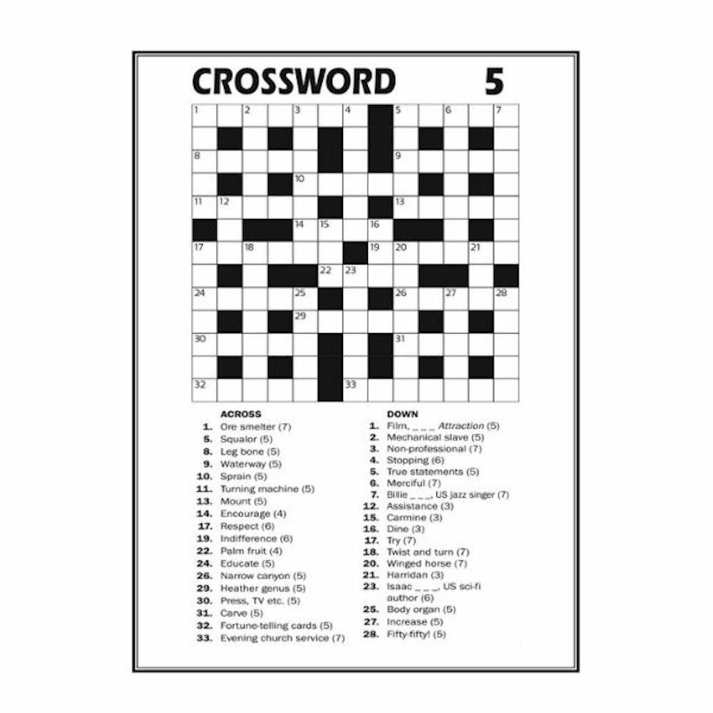 2 X Large Print Crossword Puzzle Books Book 325 Puzzles A4 Pages Trivia Fun For Sale Online EBay Australia