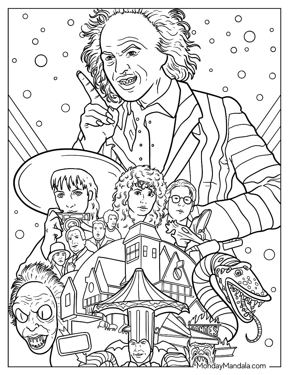 20 Beetlejuice Coloring Pages Free PDF Printables 20 Beetlejuice Coloring Pages Free PDF Printables