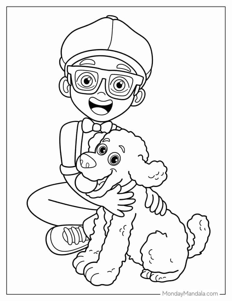 20 Blippi Coloring Pages Free PDF Printables  20 Blippi Coloring Pages Free PDF Printables
