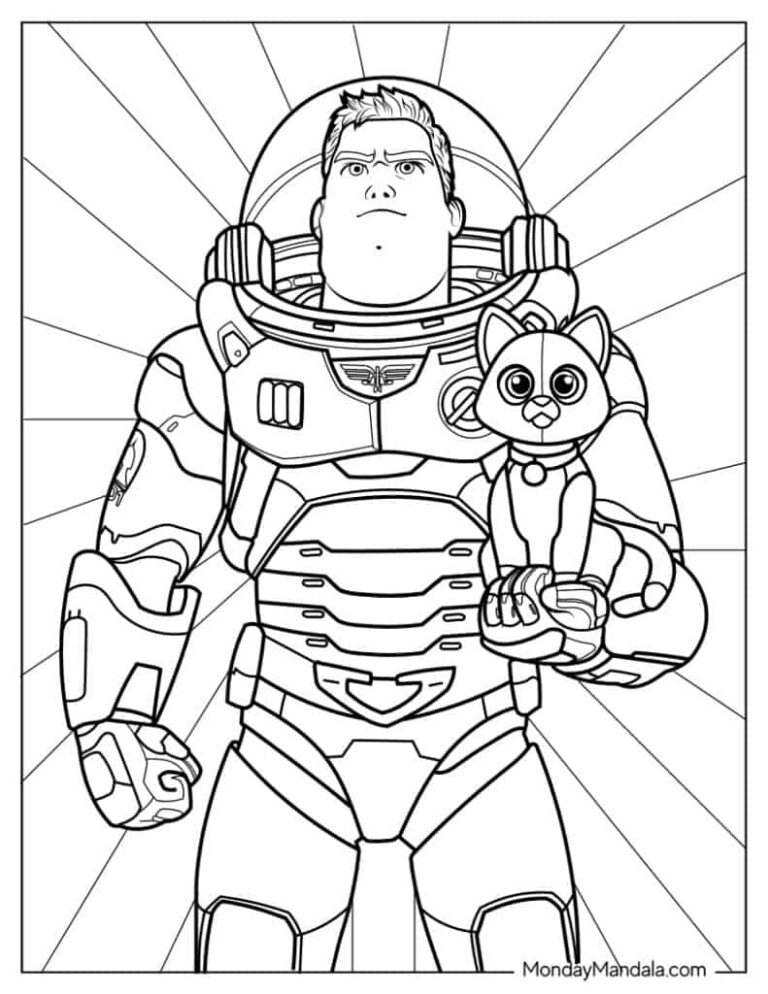 20 Buzz Lightyear Coloring Pages Free PDF Printables 