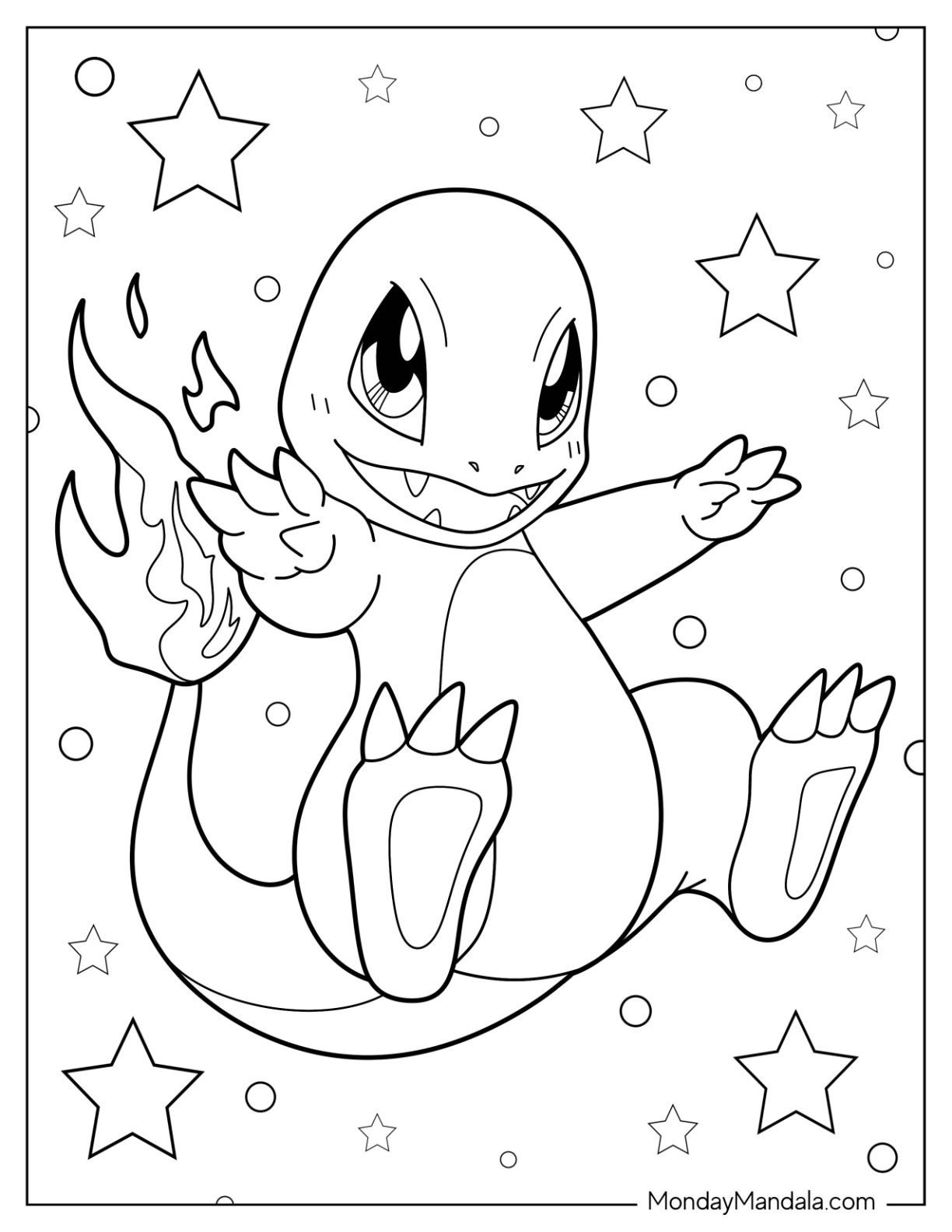 20 Charmander Coloring Pages Free PDF Printables 20 Charmander Coloring Pages Free PDF Printables
