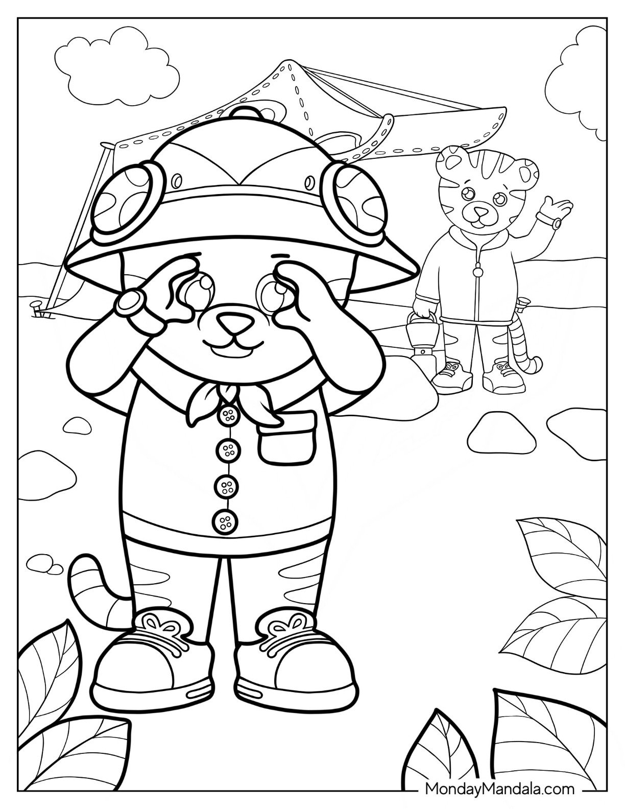 20 Daniel Tiger Coloring Pages Free PDF Printables  20 Daniel Tiger Coloring Pages Free PDF Printables