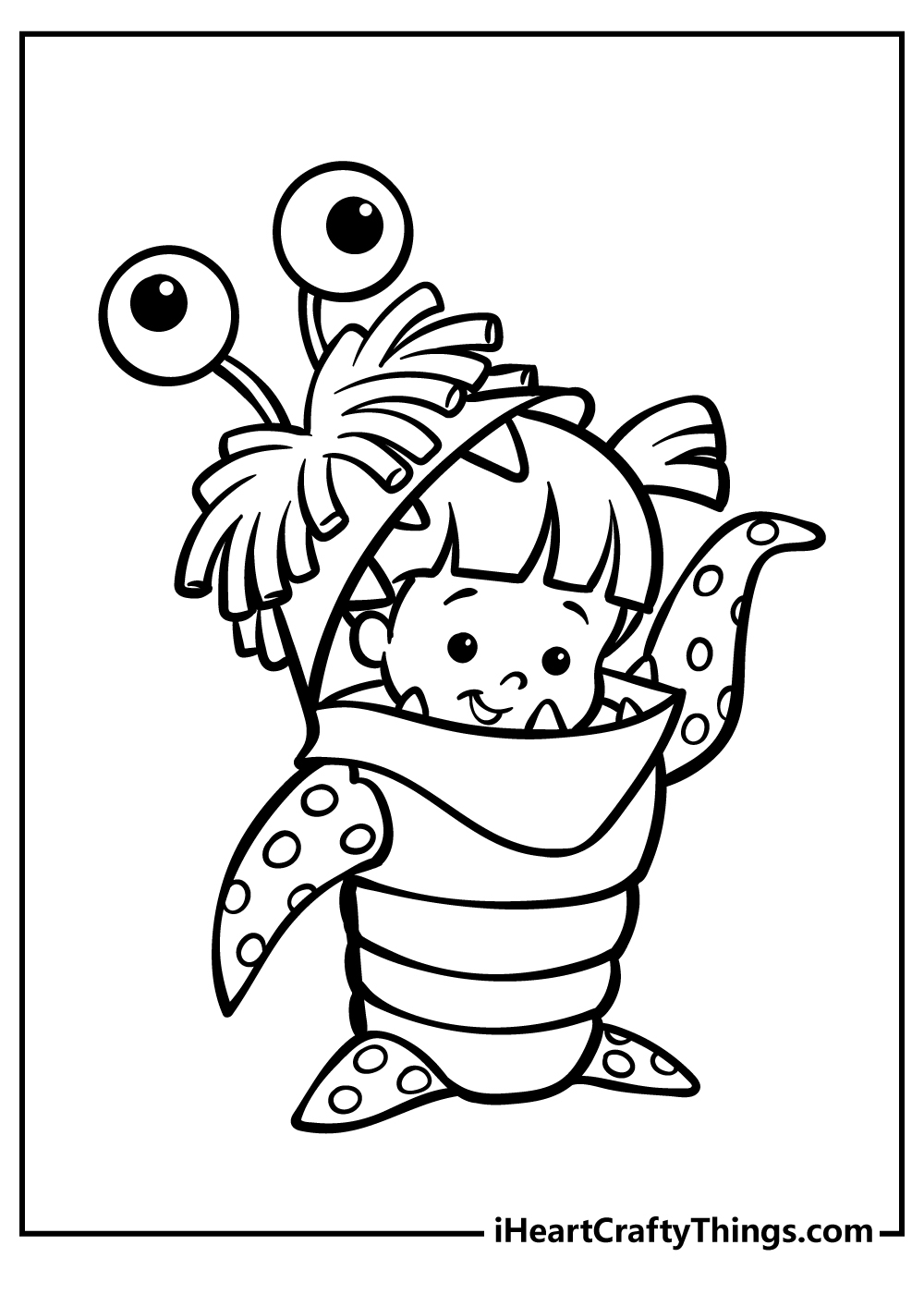 20 Monsters Inc Coloring Pages 100 Free Printables 20 Monsters Inc Coloring Pages 100 Free Printables