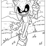 20 Sonic Exe Coloring Pages Free PDF Printables