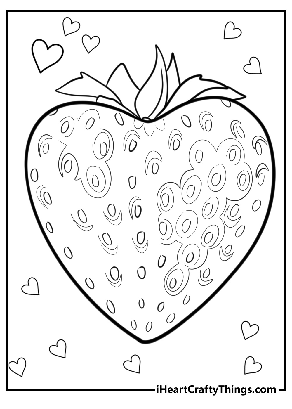 20 Strawberry Coloring Pages Free PDF Printables For Kids 20 Strawberry Coloring Pages Free PDF Printables For Kids