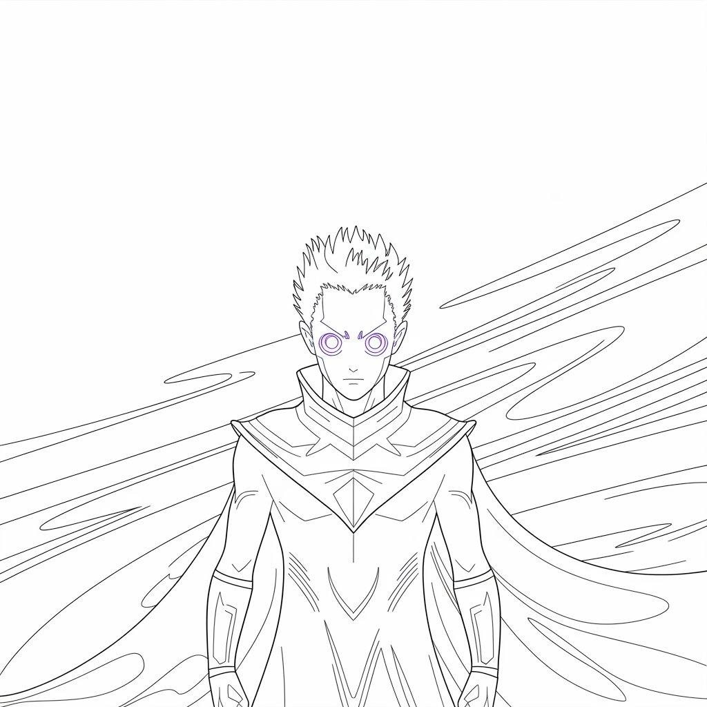 21 Gojo Satoru Coloring Page Ideas For Anime Fans KidPrintables