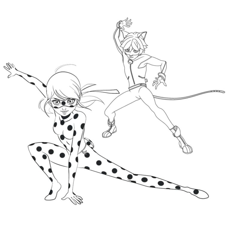 21 Miraculous Ladybug Coloring Pages Free Artsy Pretty Colors