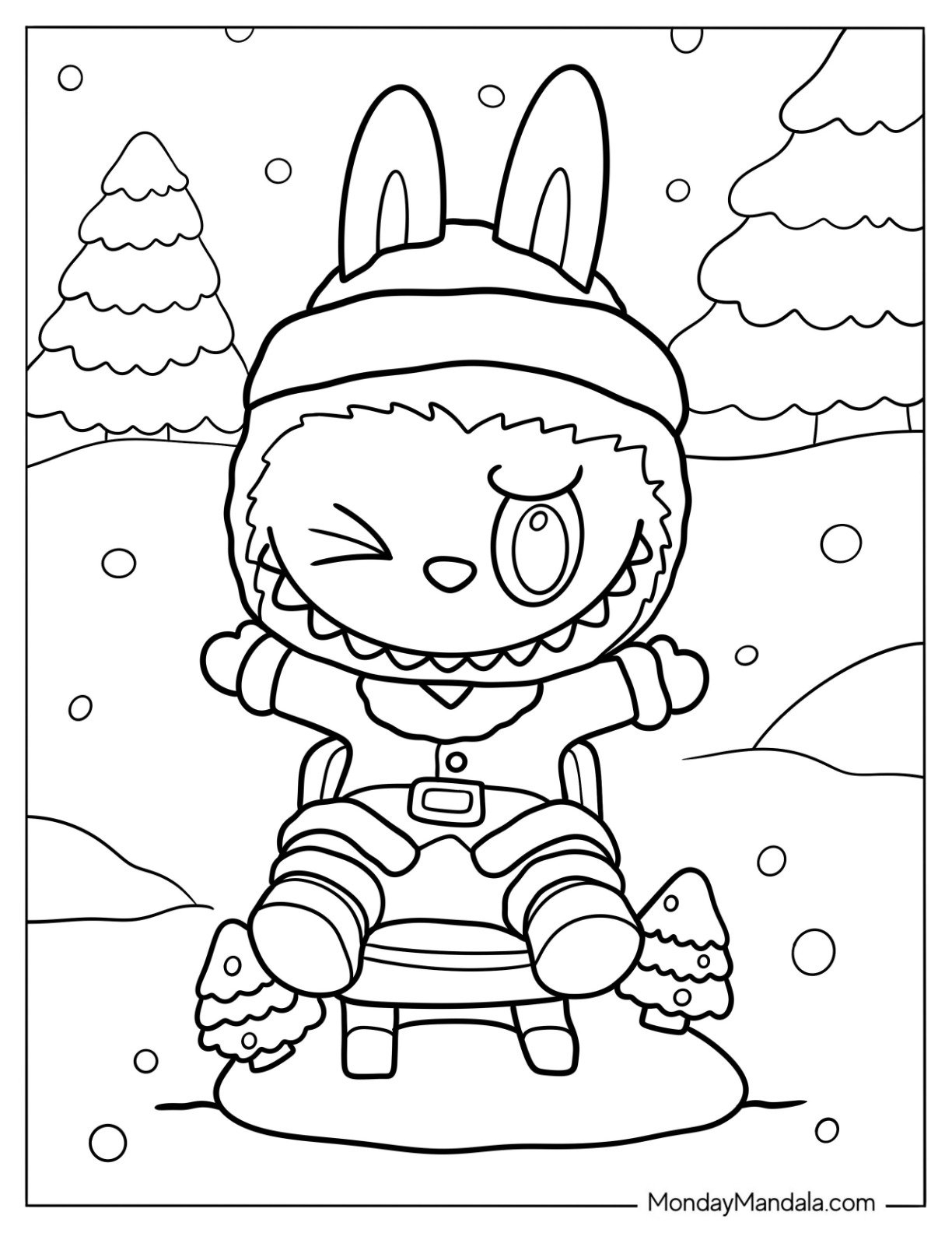 23 Labubu Coloring Pages Free PDF Printables  23 Labubu Coloring Pages Free PDF Printables