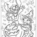 24 Disney Halloween Coloring Pages Free PDF Printables 