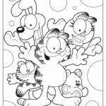 24 Garfield Coloring Pages Free PDF Printables 