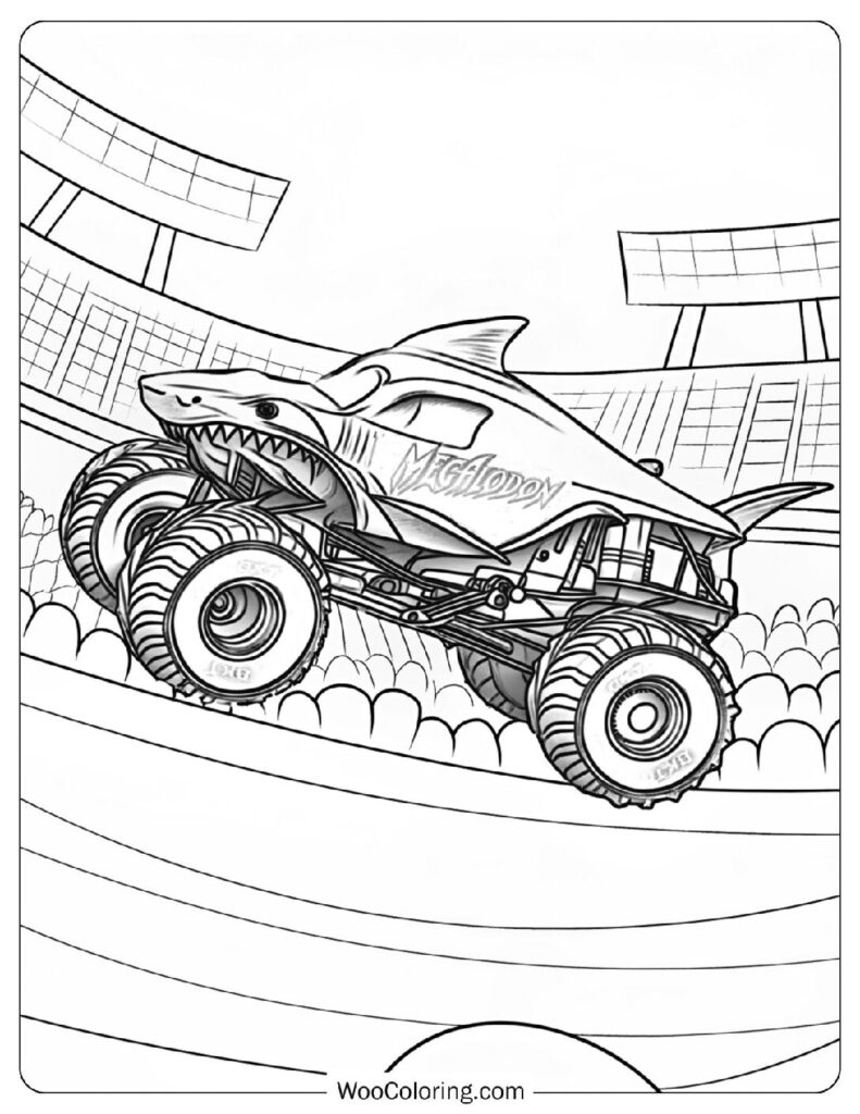 truck coloring pages