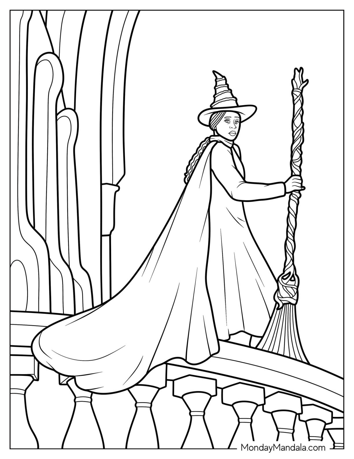 24 Wicked Coloring Pages Free PDF Printables 