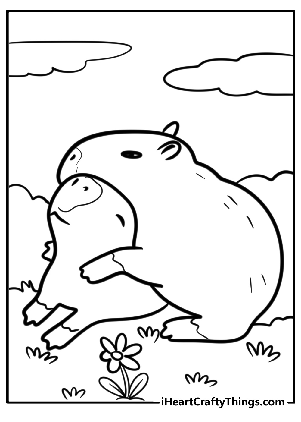 25 Capybara Coloring Pages Free Printable PDF For All Ages  25 Capybara Coloring Pages Free Printable PDF For All Ages