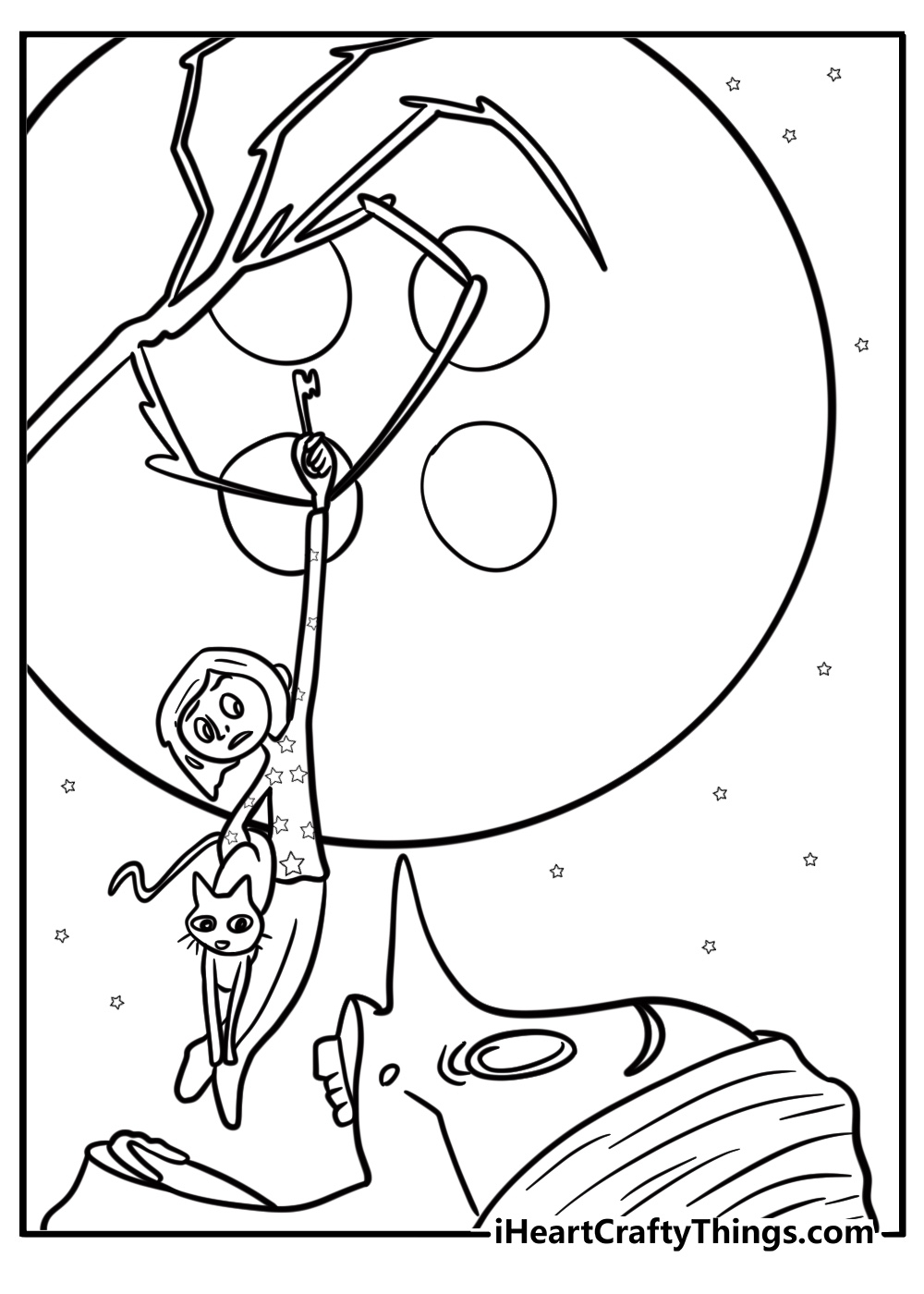 coraline coloring pages