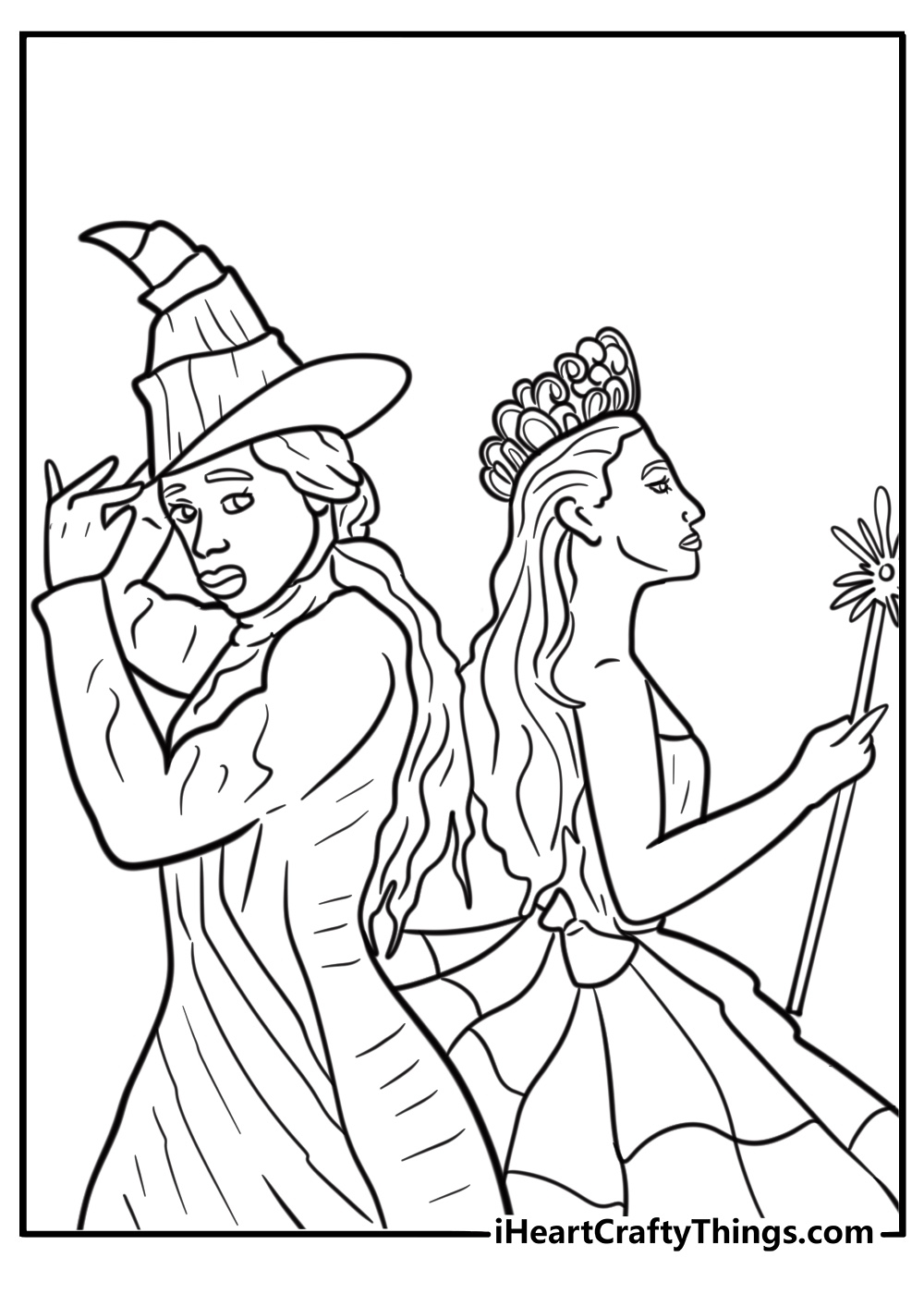 wicked coloring pages