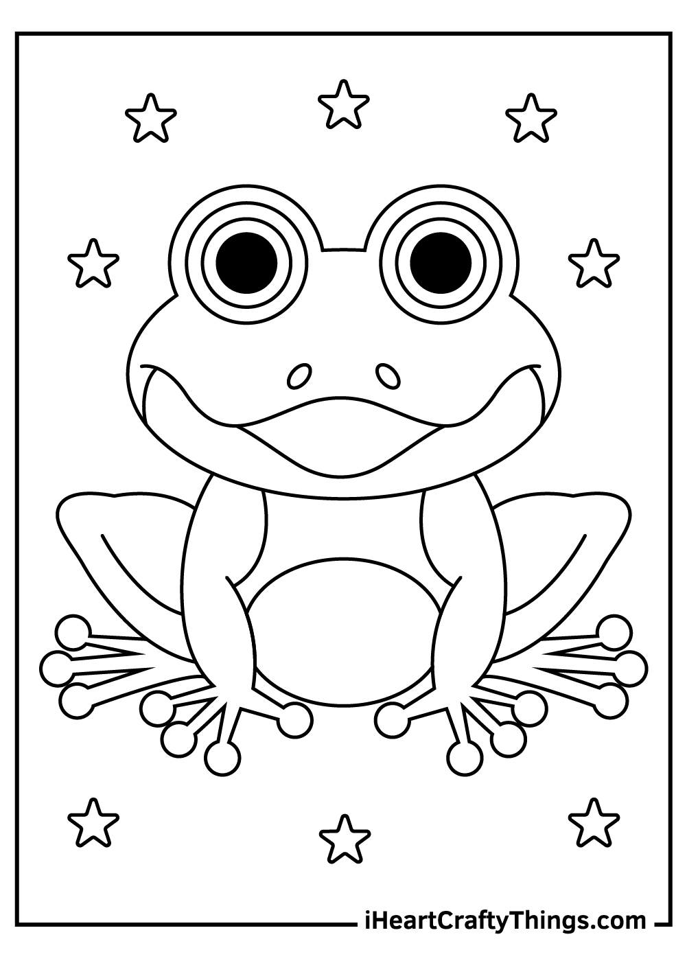 25 Frog Coloring Pages 100 Free Printables  25 Frog Coloring Pages 100 Free Printables