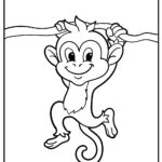 25 Monkey Coloring Pages 100 Free Printables 