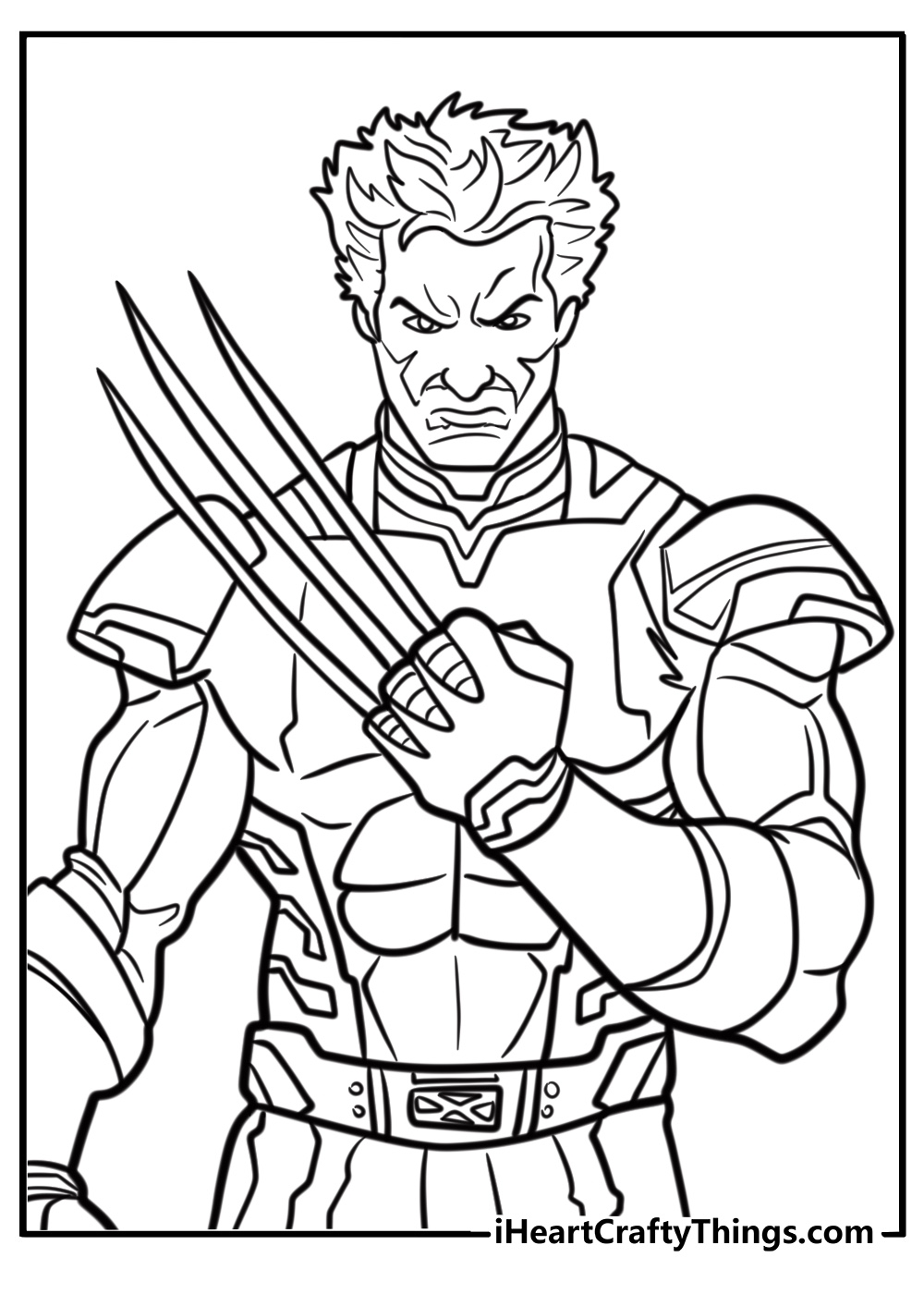 25 Wolverine Coloring Pages 100 Free To Print 25 Wolverine Coloring Pages 100 Free To Print