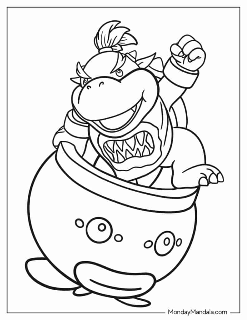 26 Bowser Coloring Pages Free PDF Printables 26 Bowser Coloring Pages Free PDF Printables