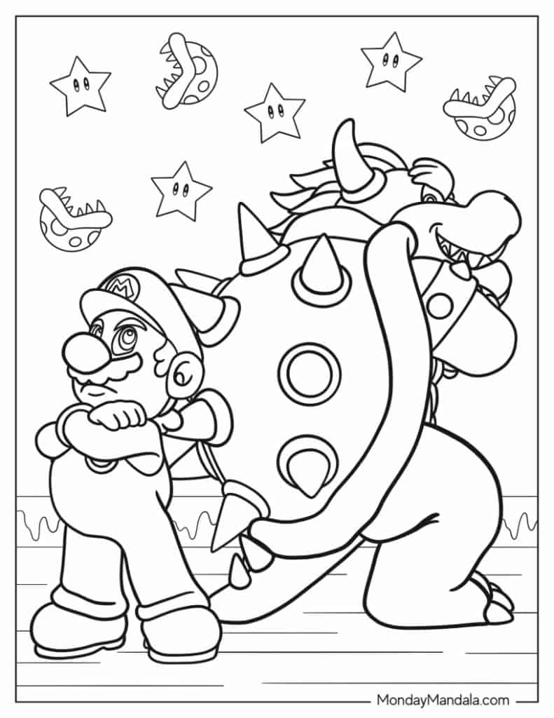 26 Bowser Coloring Pages Free PDF Printables 26 Bowser Coloring Pages Free PDF Printables