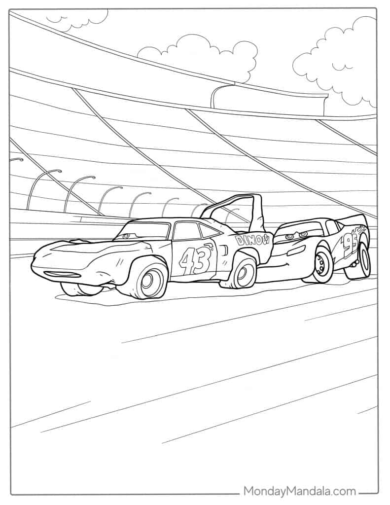 26 Lighting McQueen Coloring Pages Free PDF Printables  26 Lighting McQueen Coloring Pages Free PDF Printables