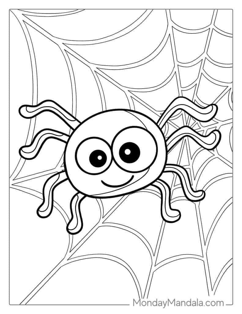 28 Spider Coloring Pages Free PDF Printables 28 Spider Coloring Pages Free PDF Printables