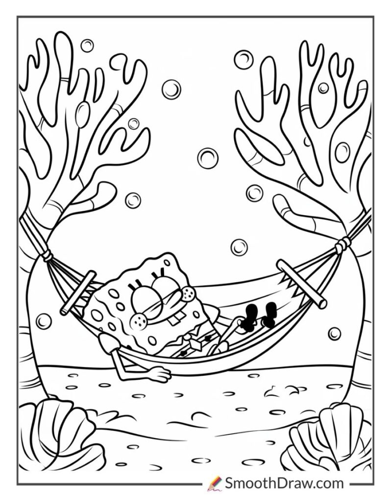 coloring pages spongebob