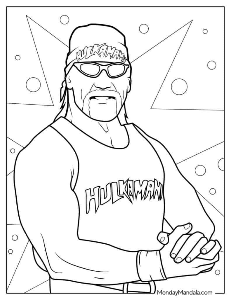 28 Wrestling WWE Coloring Pages Free PDF Printables 28 Wrestling WWE Coloring Pages Free PDF Printables