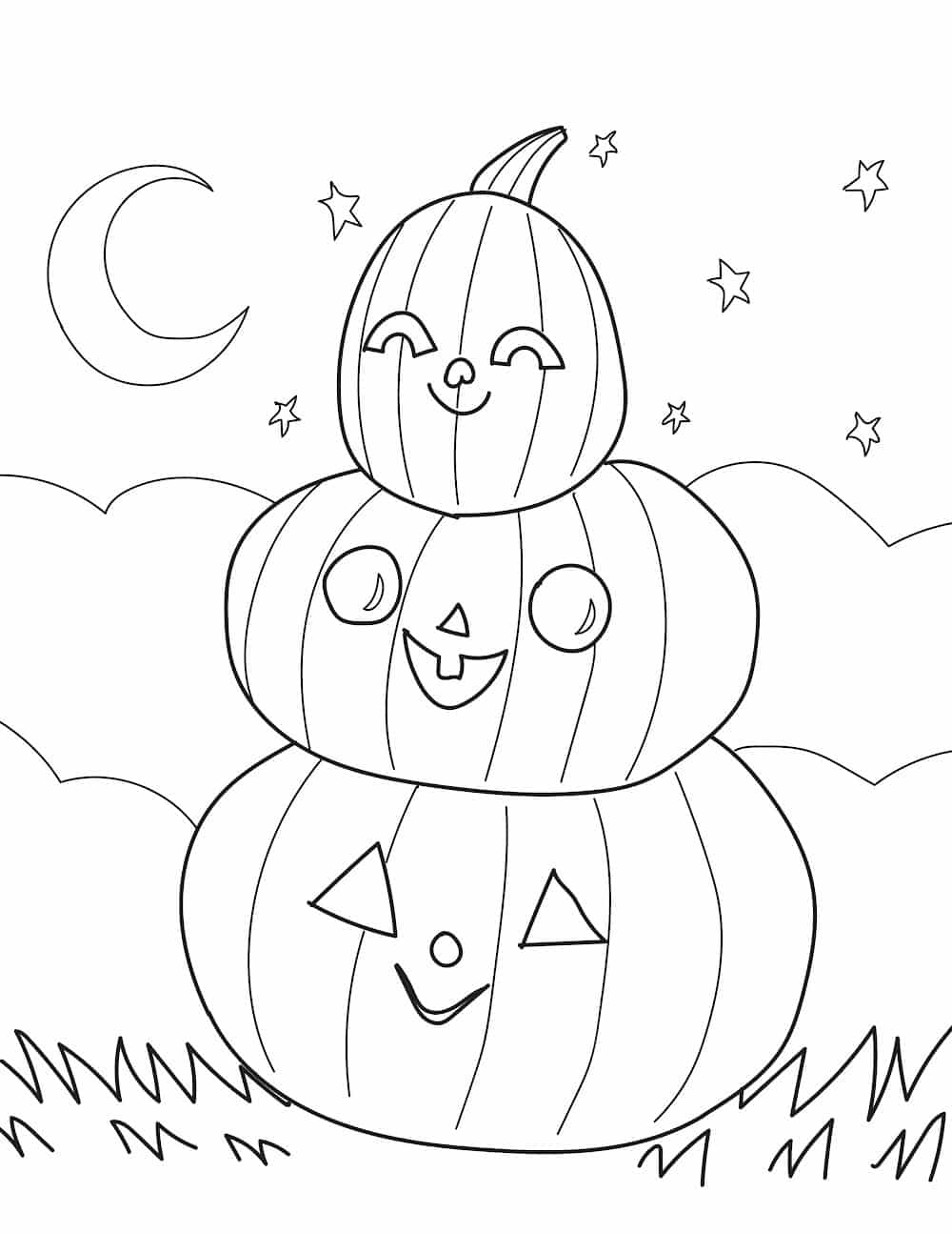 3 Free Printable Fall Coloring Pages For Kids 3 Free Printable Fall Coloring Pages For Kids