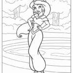 30 Aladdin Jasmine Coloring Pages Free PDF Printables 