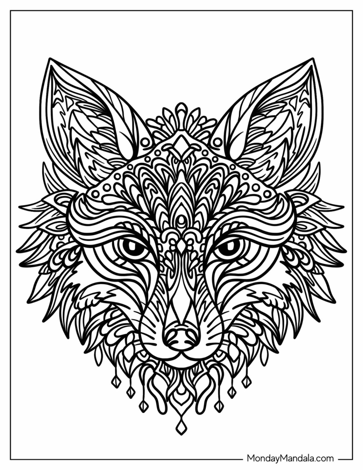 mandala coloring pages