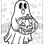 30 Ghost Coloring Pages Free PDF Printables 