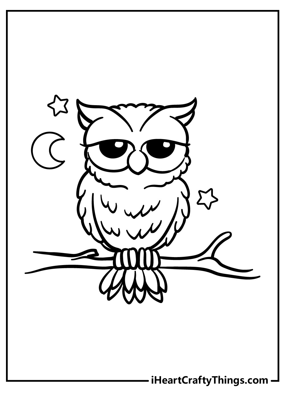 30 Owl Coloring Pages 100 Free Printable PDF 30 Owl Coloring Pages 100 Free Printable PDF